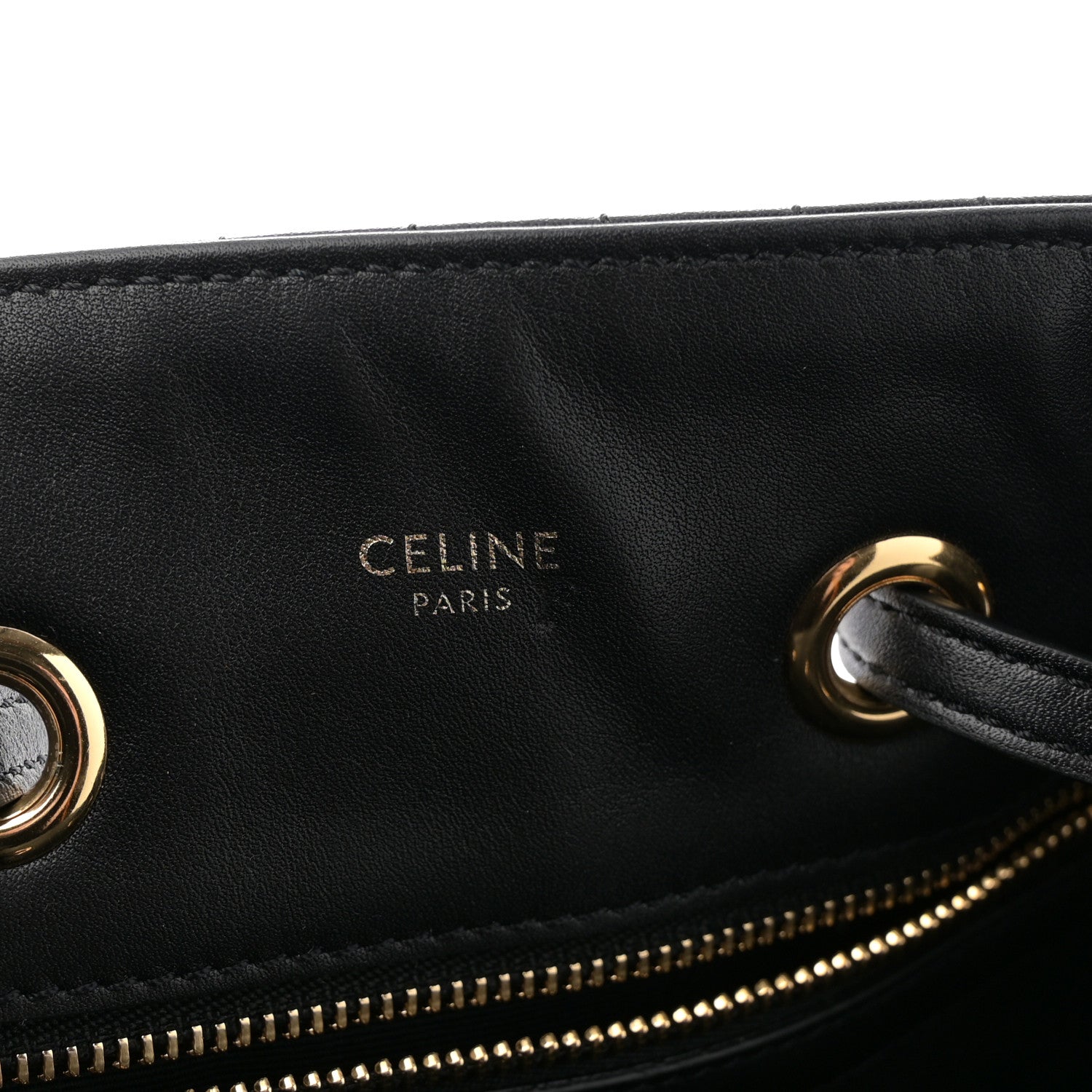 Celine Calfskin Quilted Small C Backpack Black Black 6 of 11