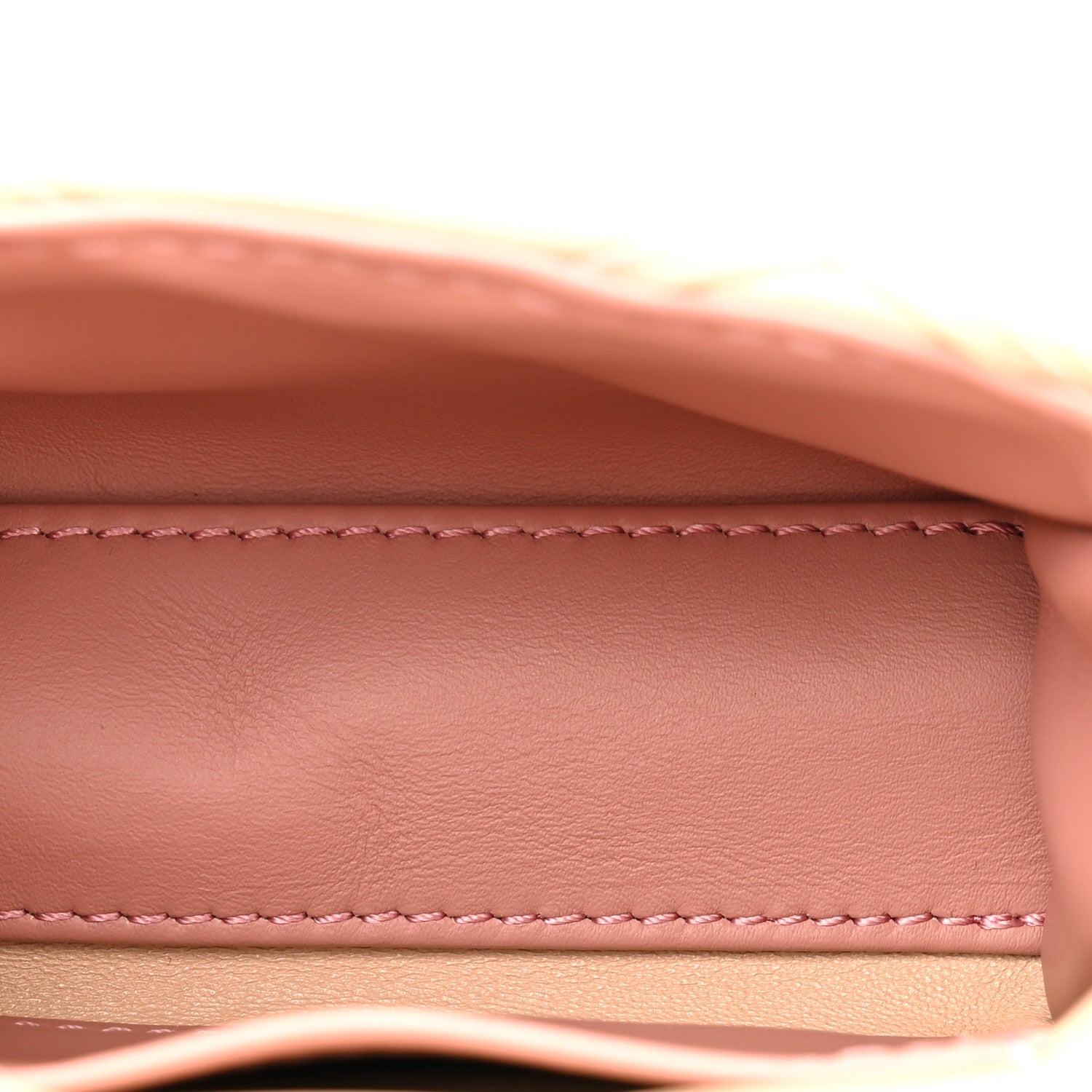 Louis Vuitton Lambskin Malletage Pico GO-14 Beige Pink 5 of 9
