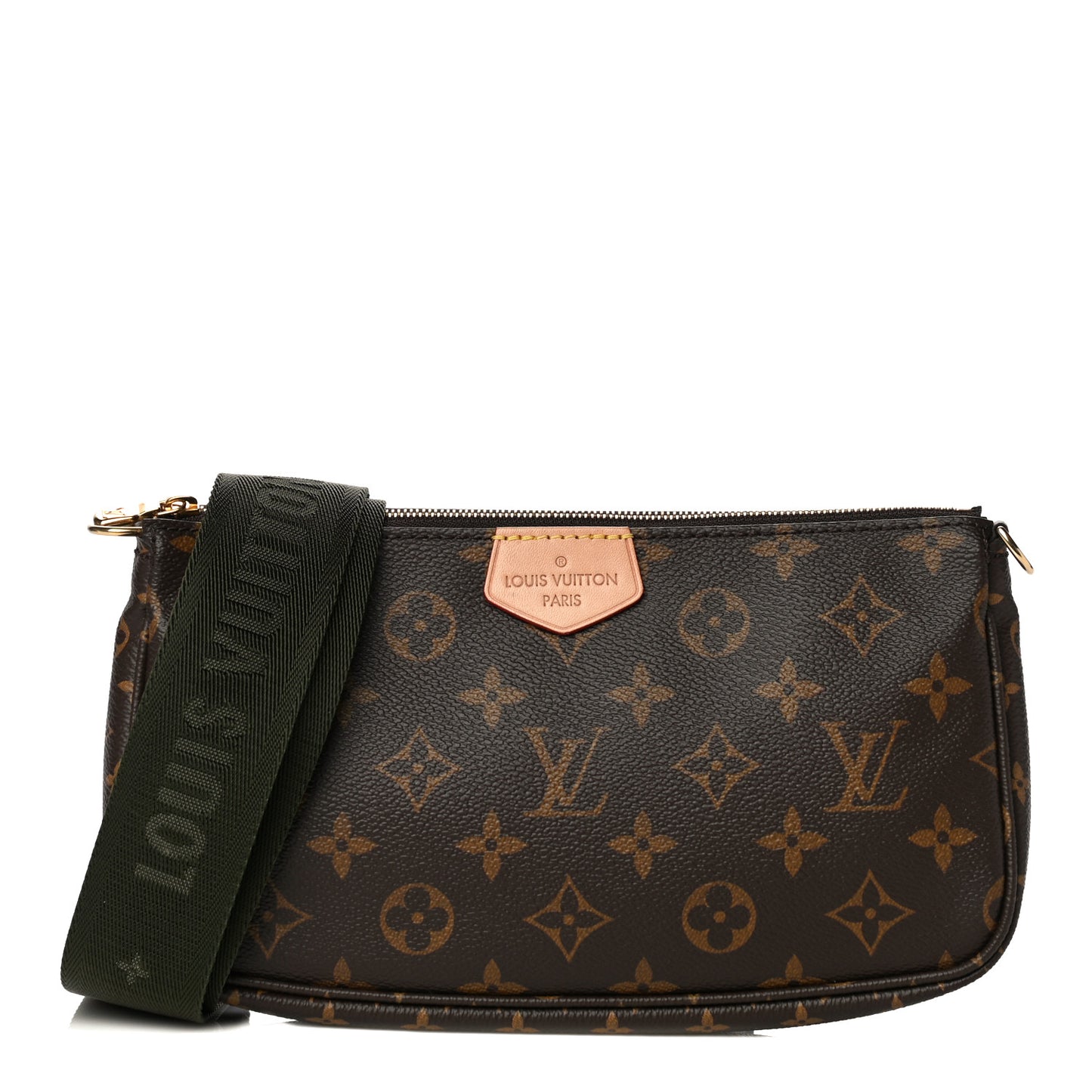 Monogram Multi Pochette Accessories Large Pochette Kaki