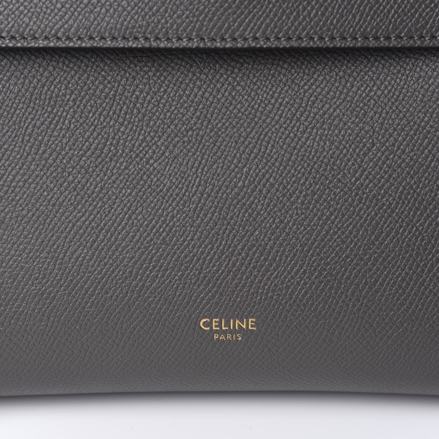 Celine Baby Grained Calfskin Micro Belt Bag Grey 12 of 12