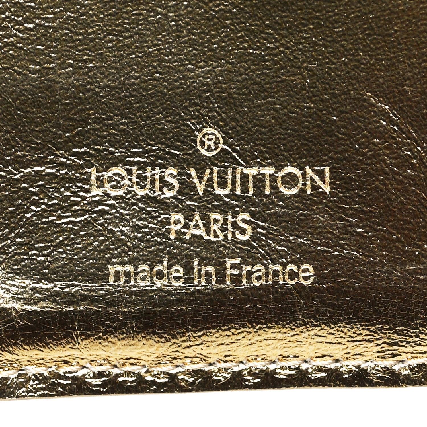 Louis Vuitton Monogram Miroir Small Ring Agenda Gold 6 of 7
