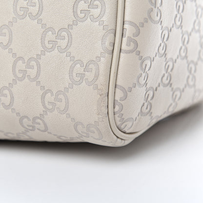 Gucci Guccissima Medium Joy Boston Off White 10 of 12