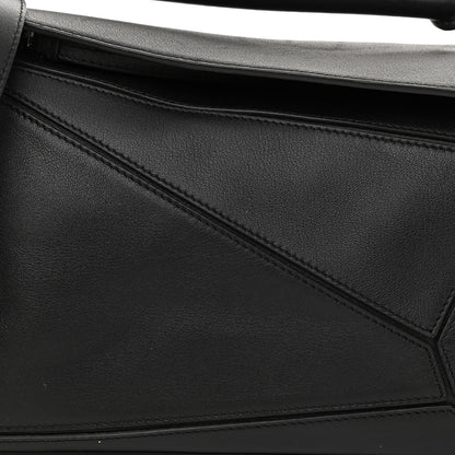Loewe Calfskin Small Puzzle Bag Black 8 of 10