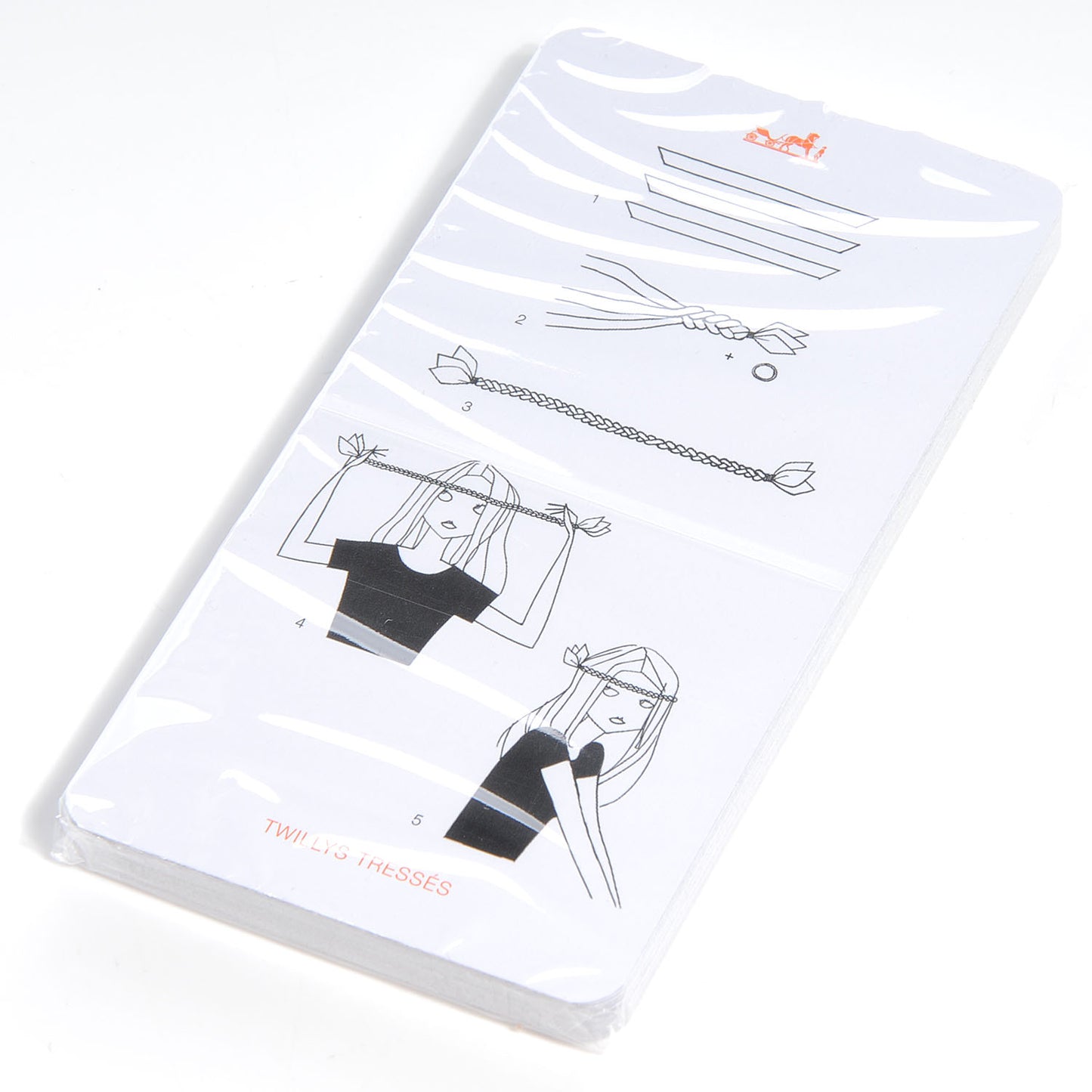 Knotting Cards Cartes A Nouer Carre Scarf Guide