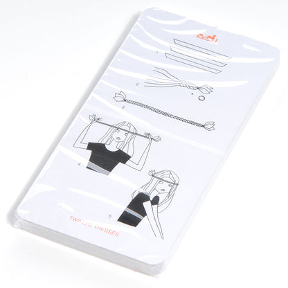 Hermes Knotting Cards Cartes A Nouer Carre Scarf Guide 3 of 4