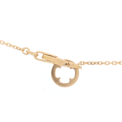 Bulgari 18K Rose Gold Diamond Fiorever Pendant Necklace 4 of 8