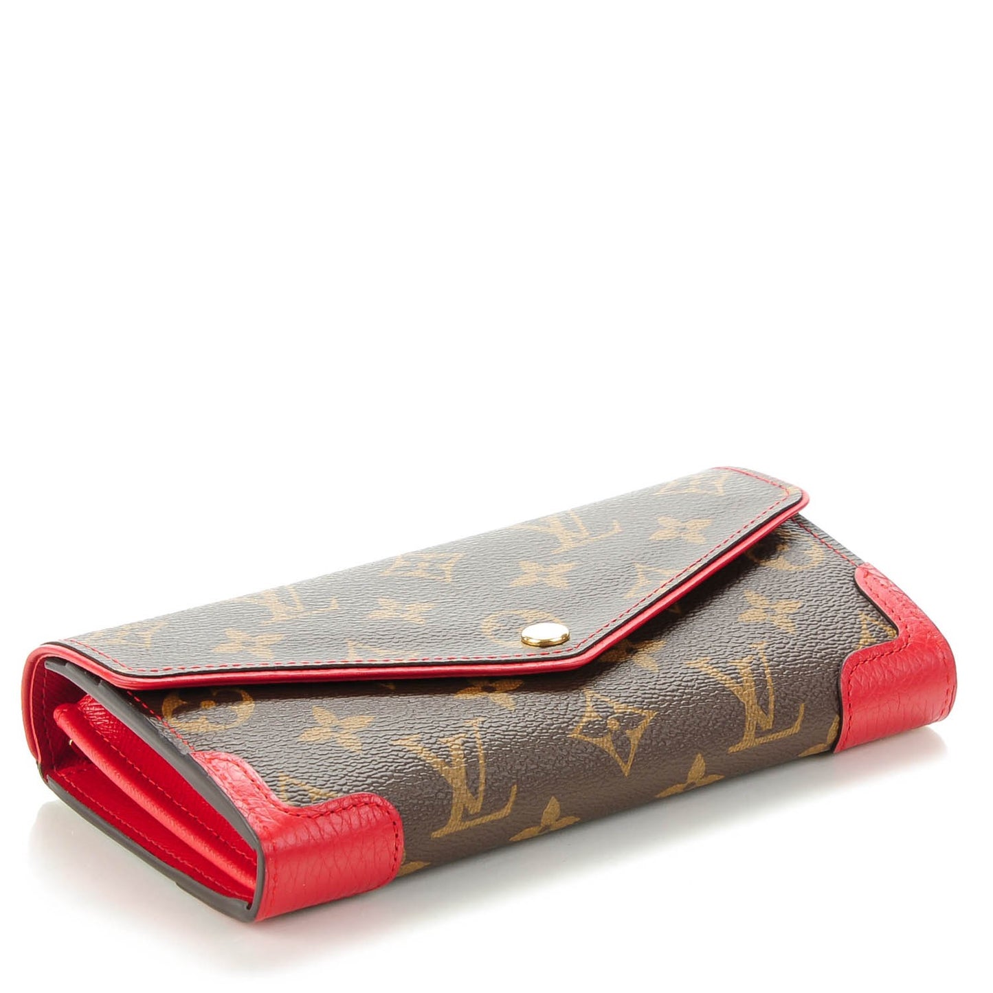 Monogram Sarah Retiro Wallet Cherry