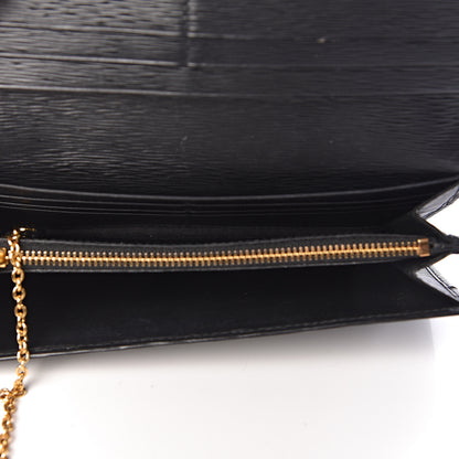Prada Vitello Move Continental Flap Travel Wallet Black 6 of 7