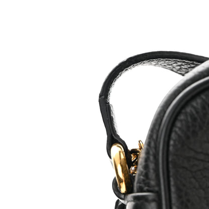 Gucci Pebbled Calfskin Mini Soho Disco Bag Black 12 of 13