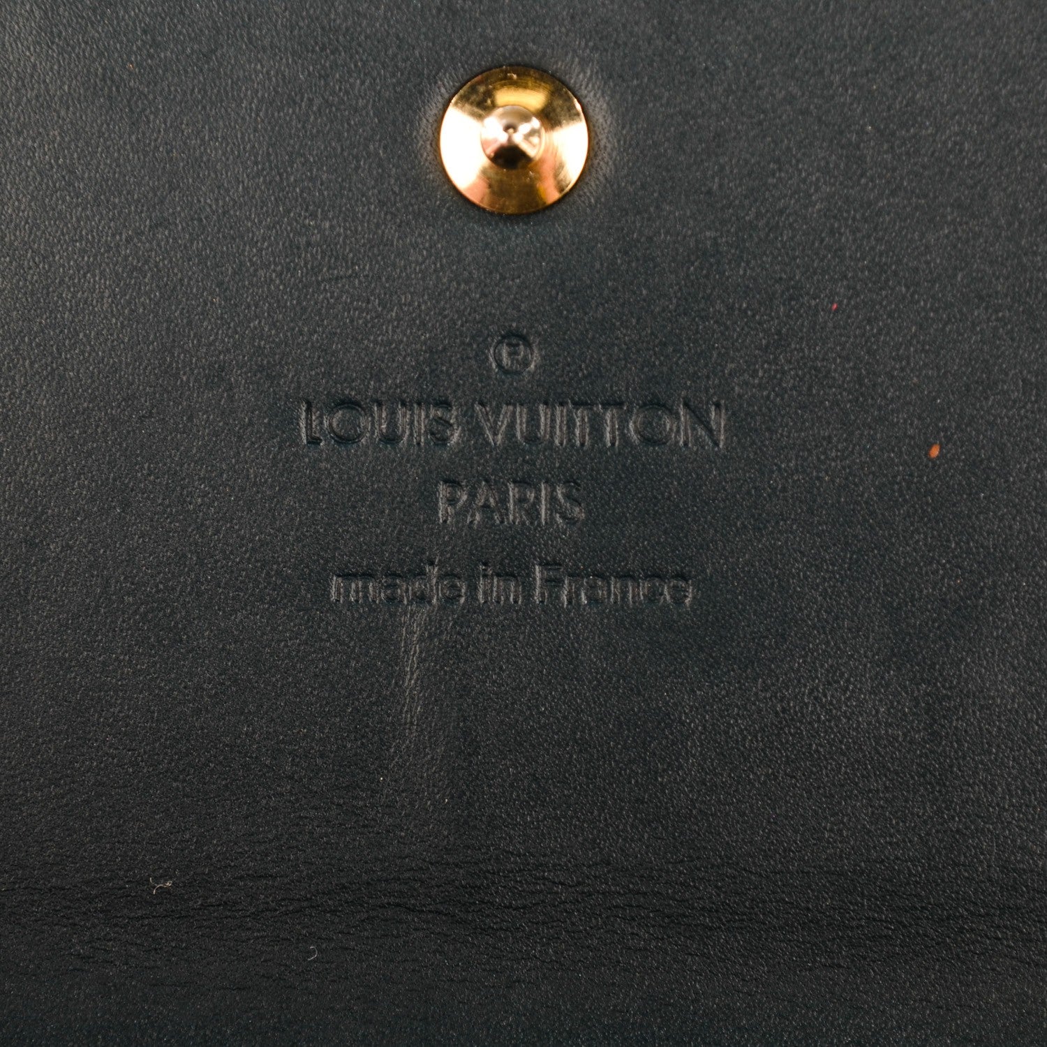Louis Vuitton Vernis Sarah Wallet Blue Nuit 5 of 7