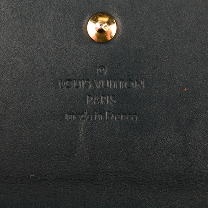 Louis Vuitton Vernis Sarah Wallet Blue Nuit 5 of 7