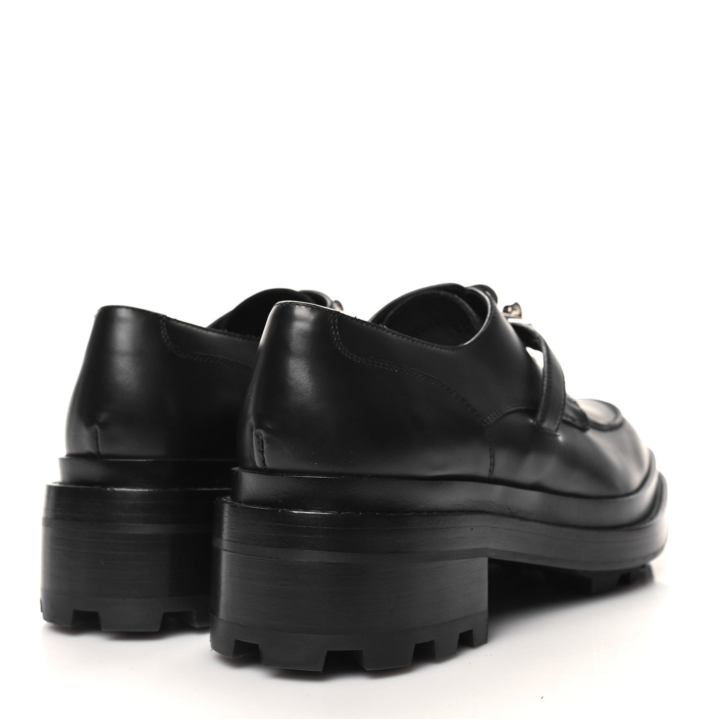 Calfskin First Derby Shoes 38 Black