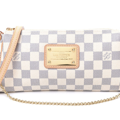 Louis Vuitton Damier Azur Eva Clutch 9 of 10