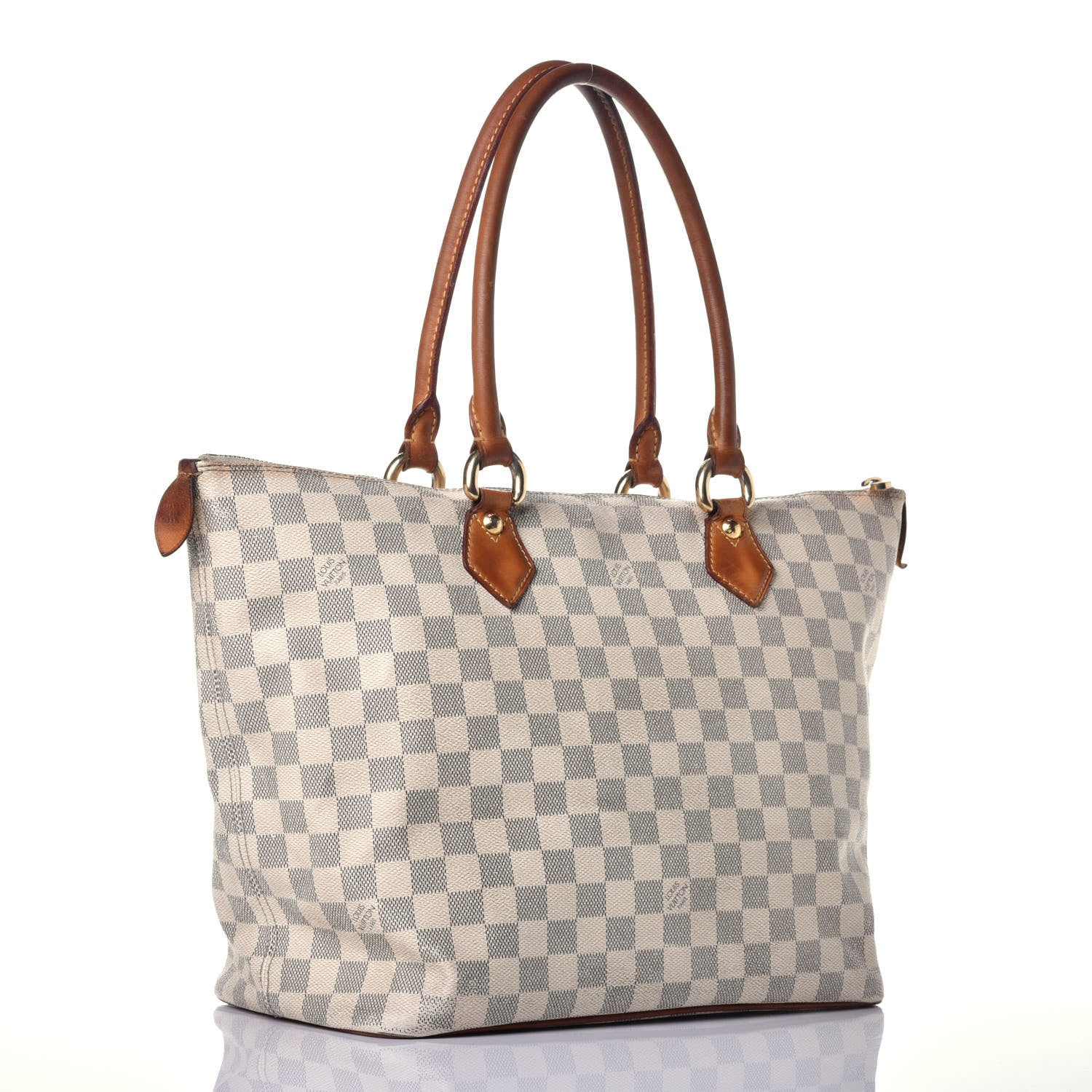Louis Vuitton Damier Azur Saleya MM 5 of 17