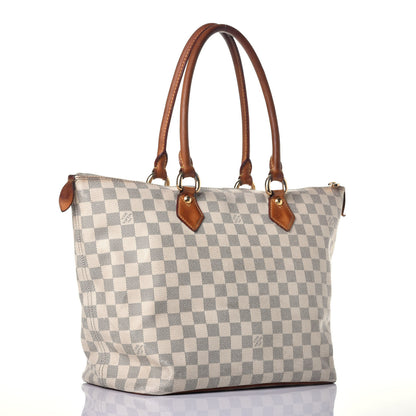 Louis Vuitton Damier Azur Saleya MM 5 of 17