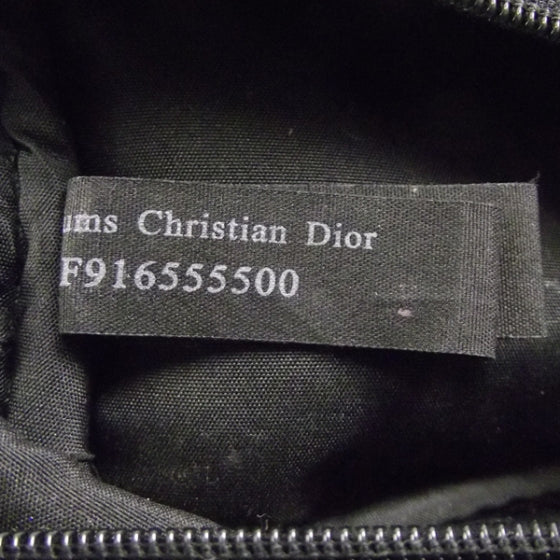 Christian Dior Fabric Cosmetic Case Black 7 of 8