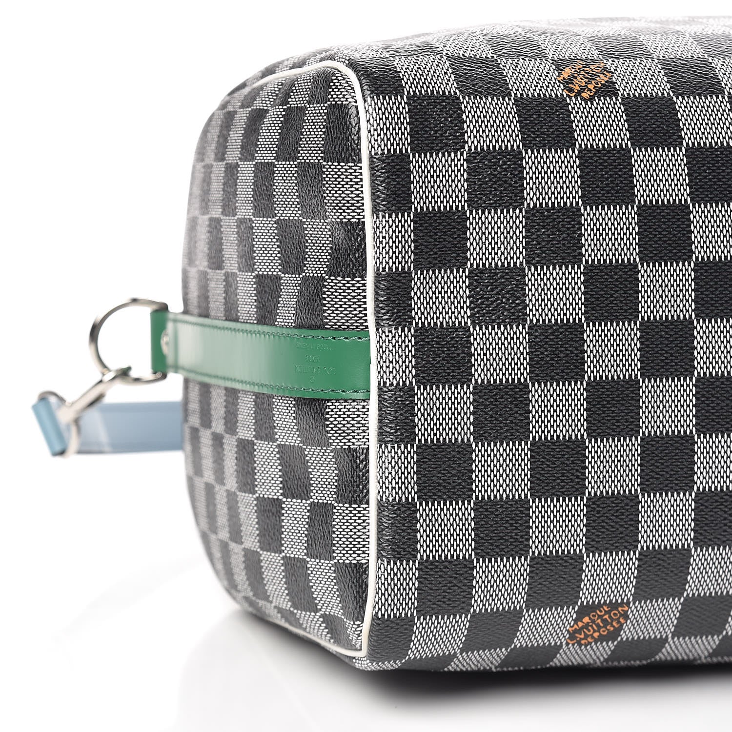 Louis Vuitton Damier Speedy Bandouliere 30 Black White 9 of 10
