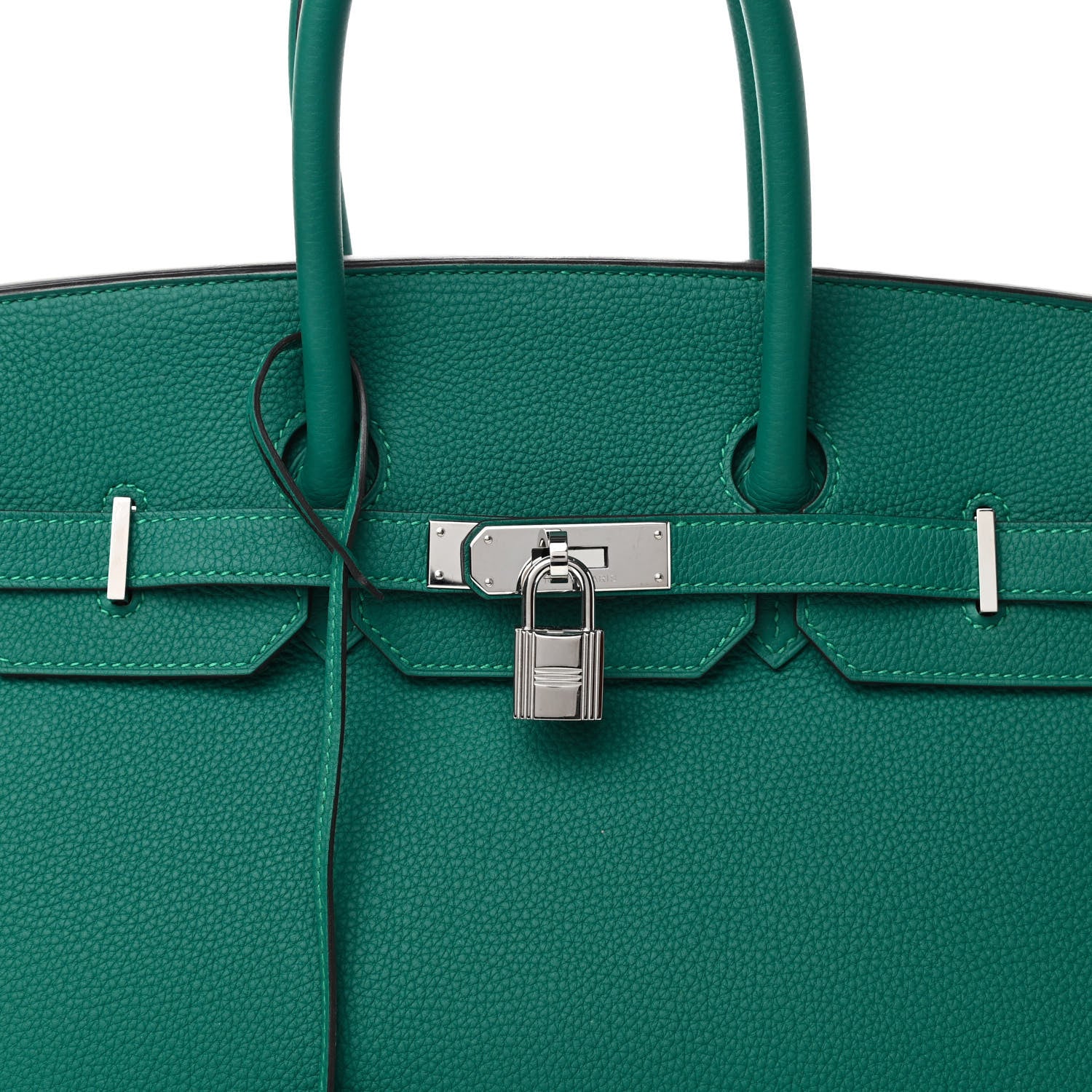 Hermes Togo Birkin 35 Malachite 7 of 9