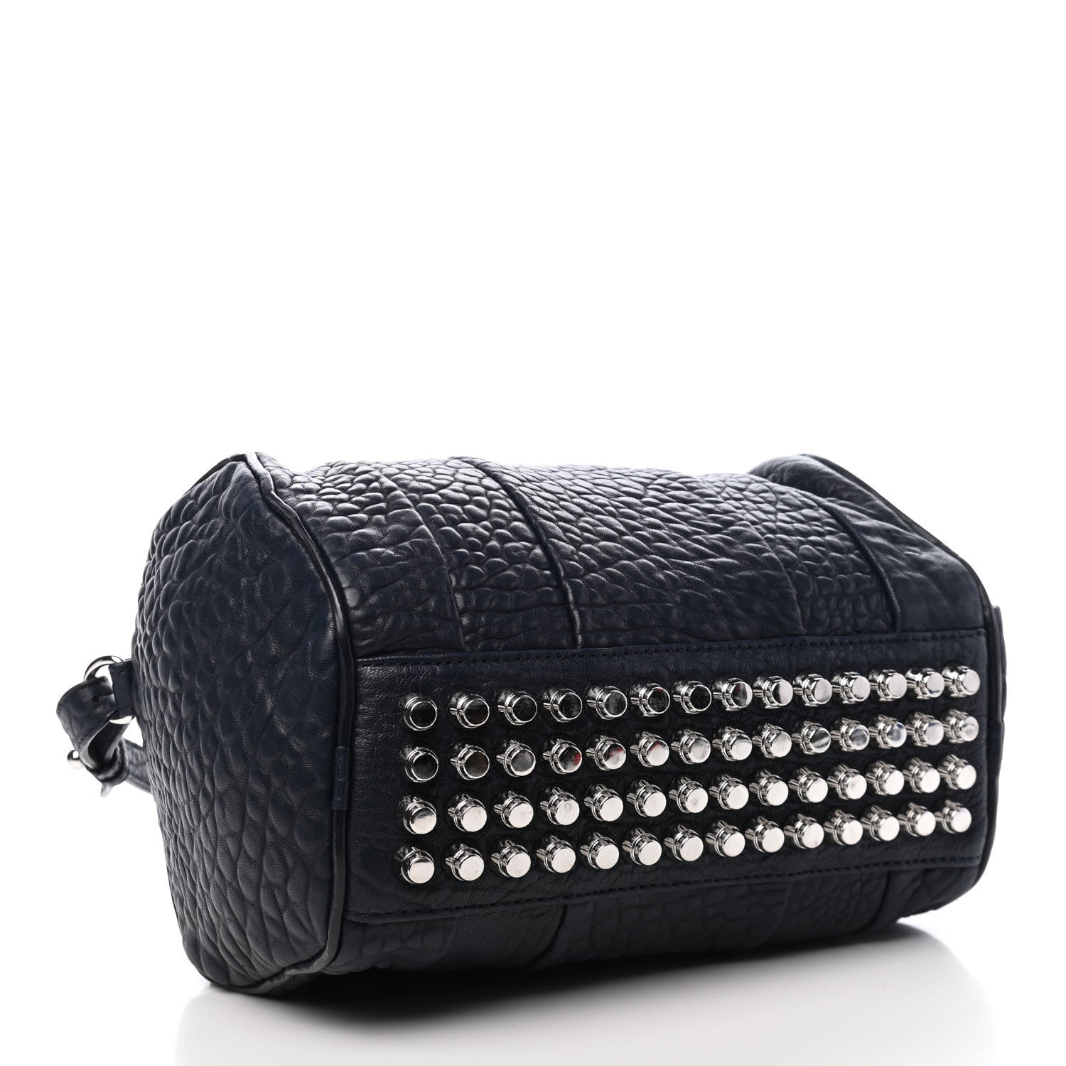 Alexander Wang Pebbled Lambskin Rockie Neptune Rhodium Hardware 6 of 17