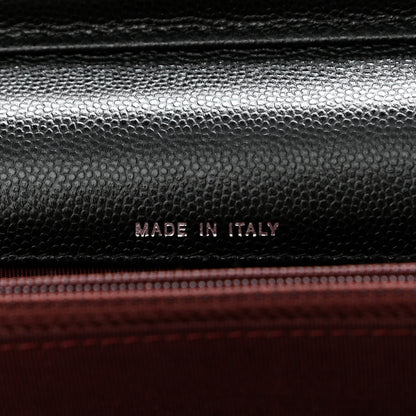 Chanel Caviar Quilted Square Wallet On Chain WOC Black 7 of 12