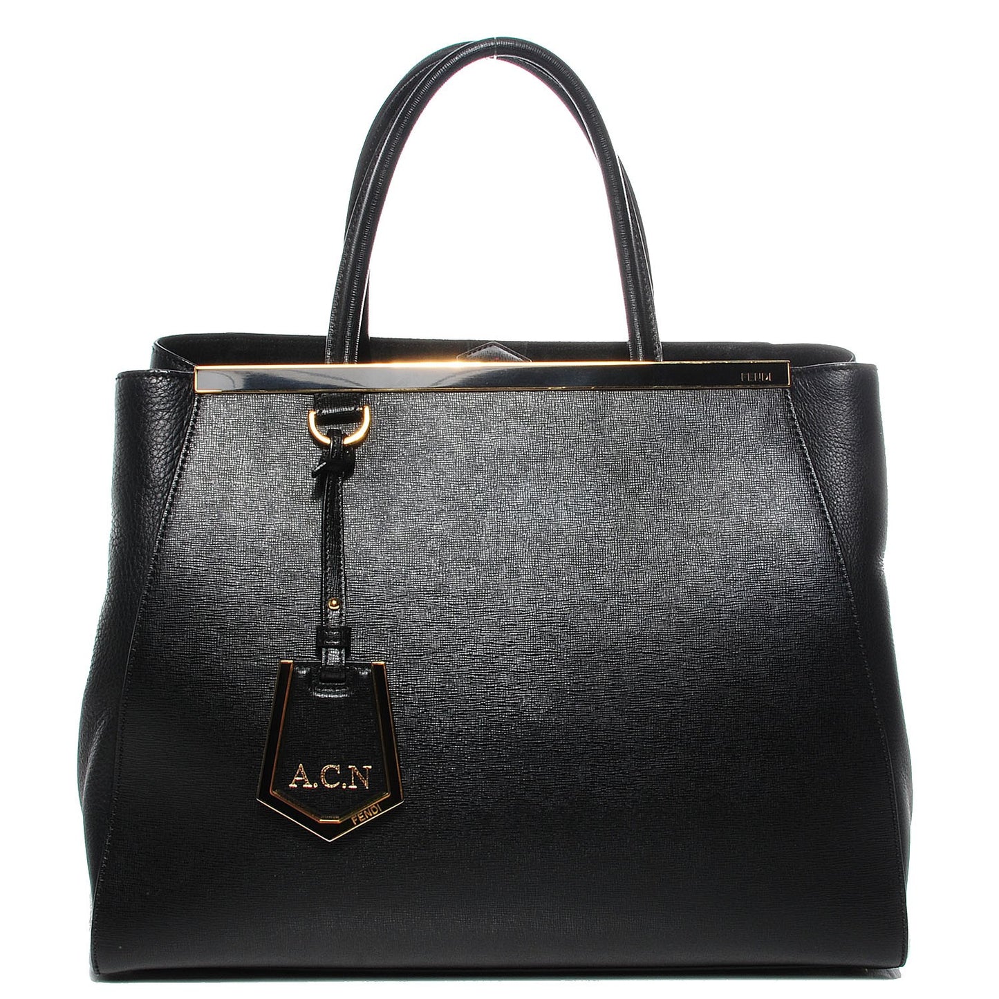 Vitello Elite Medium 2Jours Tote Black