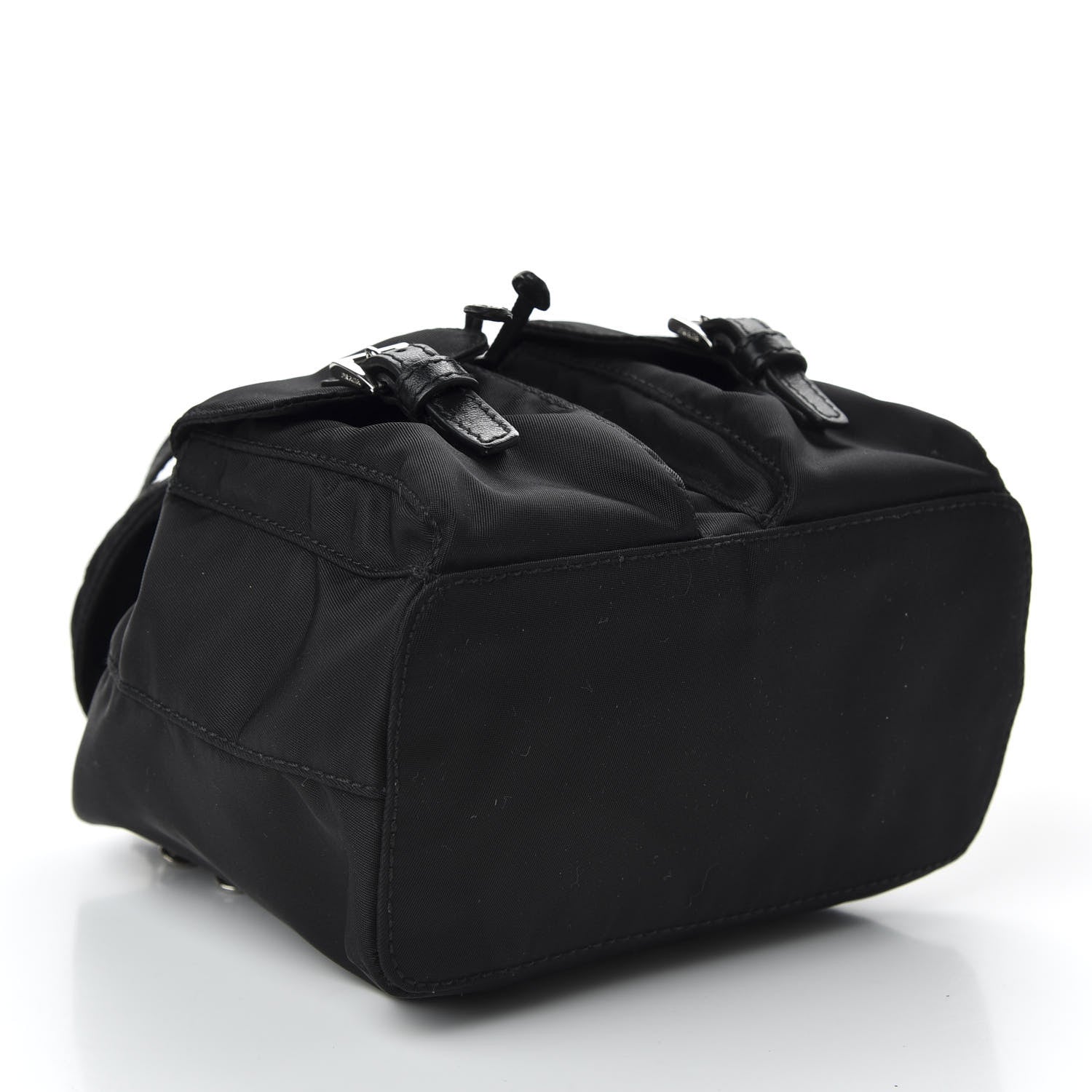 Prada Nylon Vela Mini Crossbody Backpack Black 3 of 9