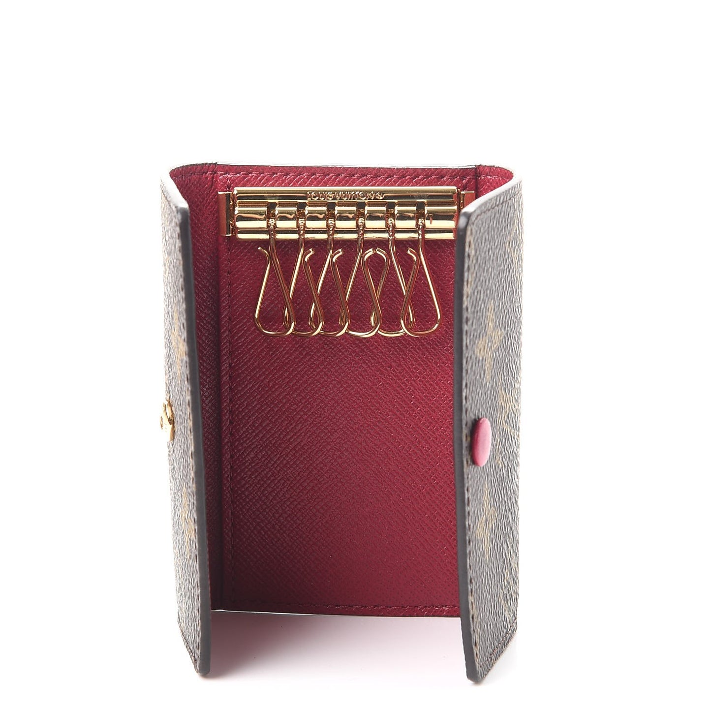 Monogram 6 Key Multicles Holder Fuchsia