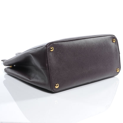 Prada Saffiano Lux Large Tote Bordeaux 4 of 8