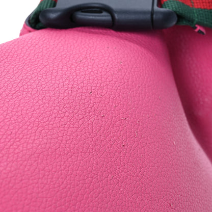 Gucci Grained Calfskin Logo Belt Bag Pink 11 of 11