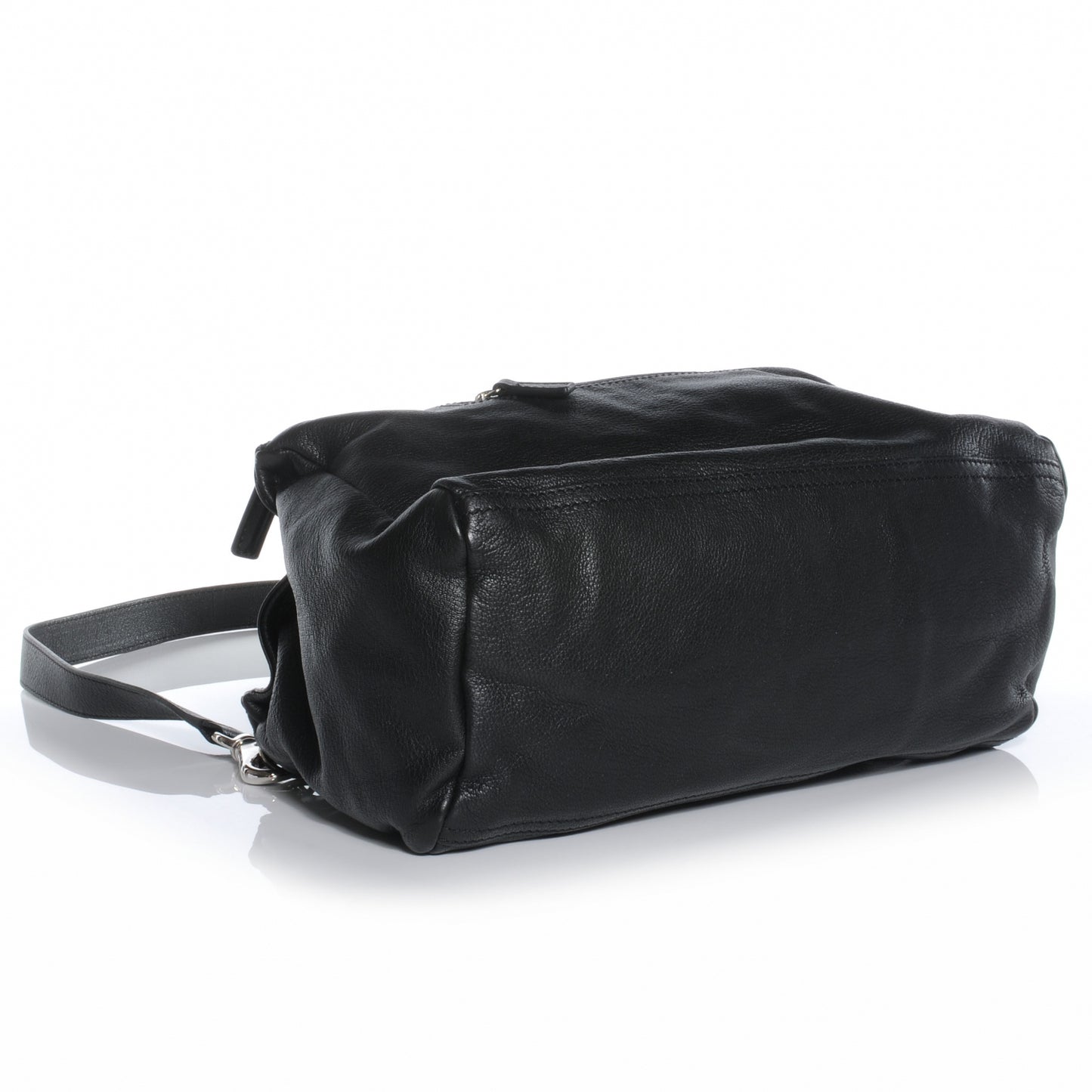 Goatskin Medium Pandora Bag Black