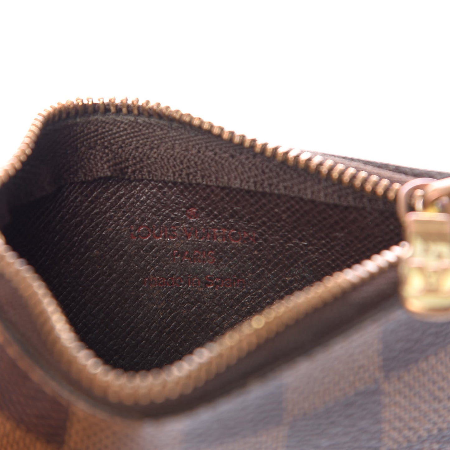 Damier Ebene Key Pouch