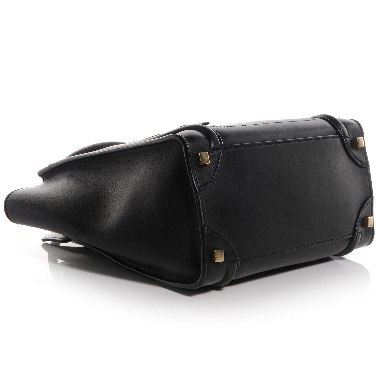 Smooth Calfskin Micro Luggage Black