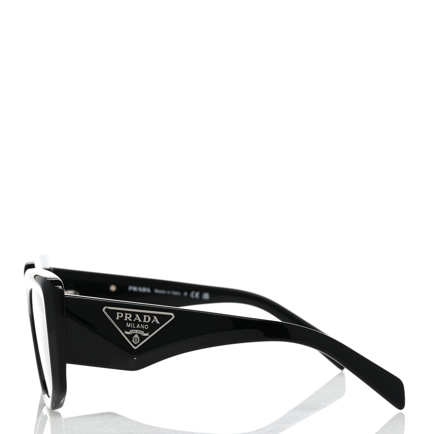 Acetate Symbole Sunglasses SPR 14Z Black
