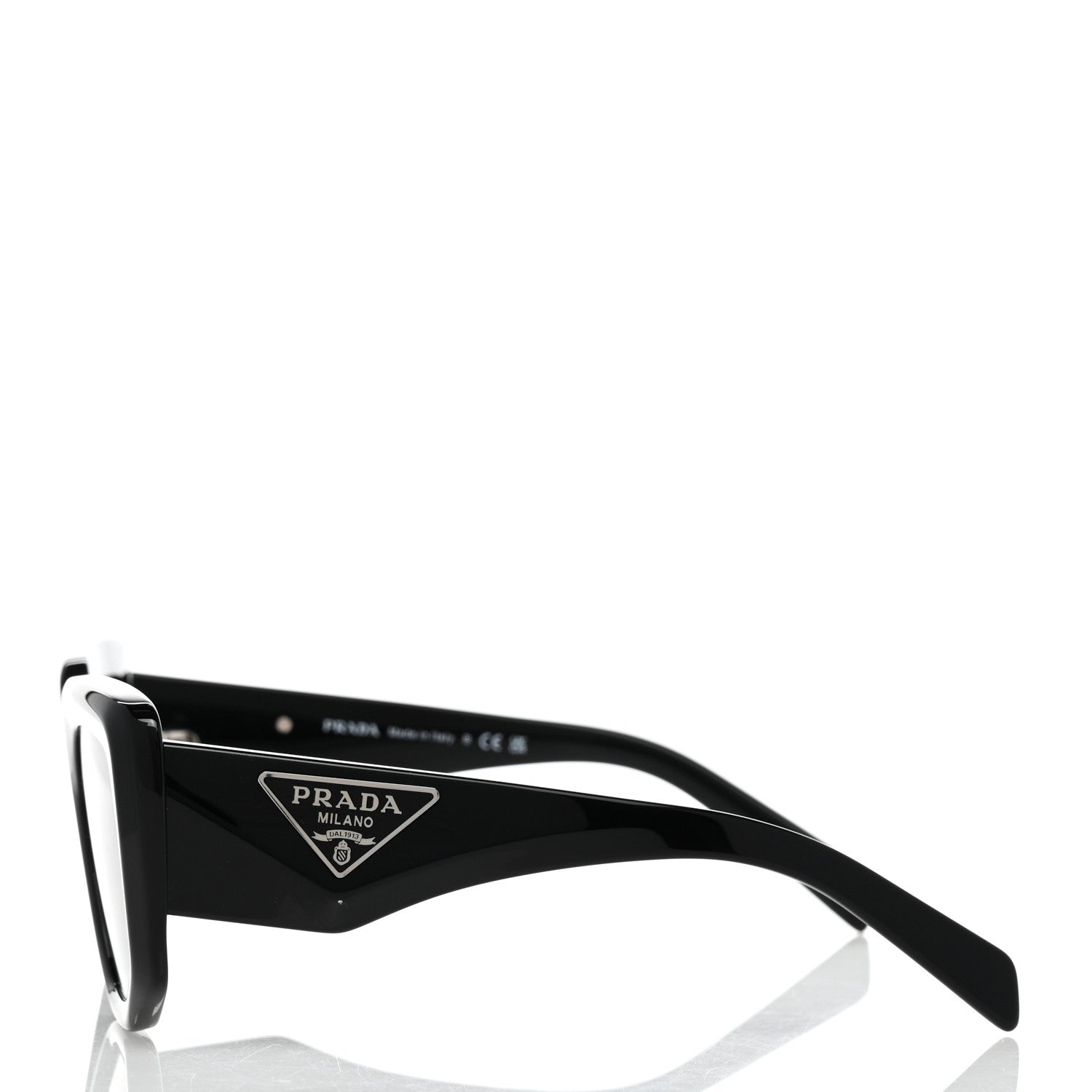 Prada Acetate Symbole Sunglasses SPR 14Z Black 3 of 7
