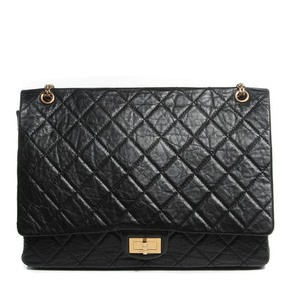 Chanel Aged Calfskin Quilted 2.55 Reissue 228 Flap Black 1 of 8