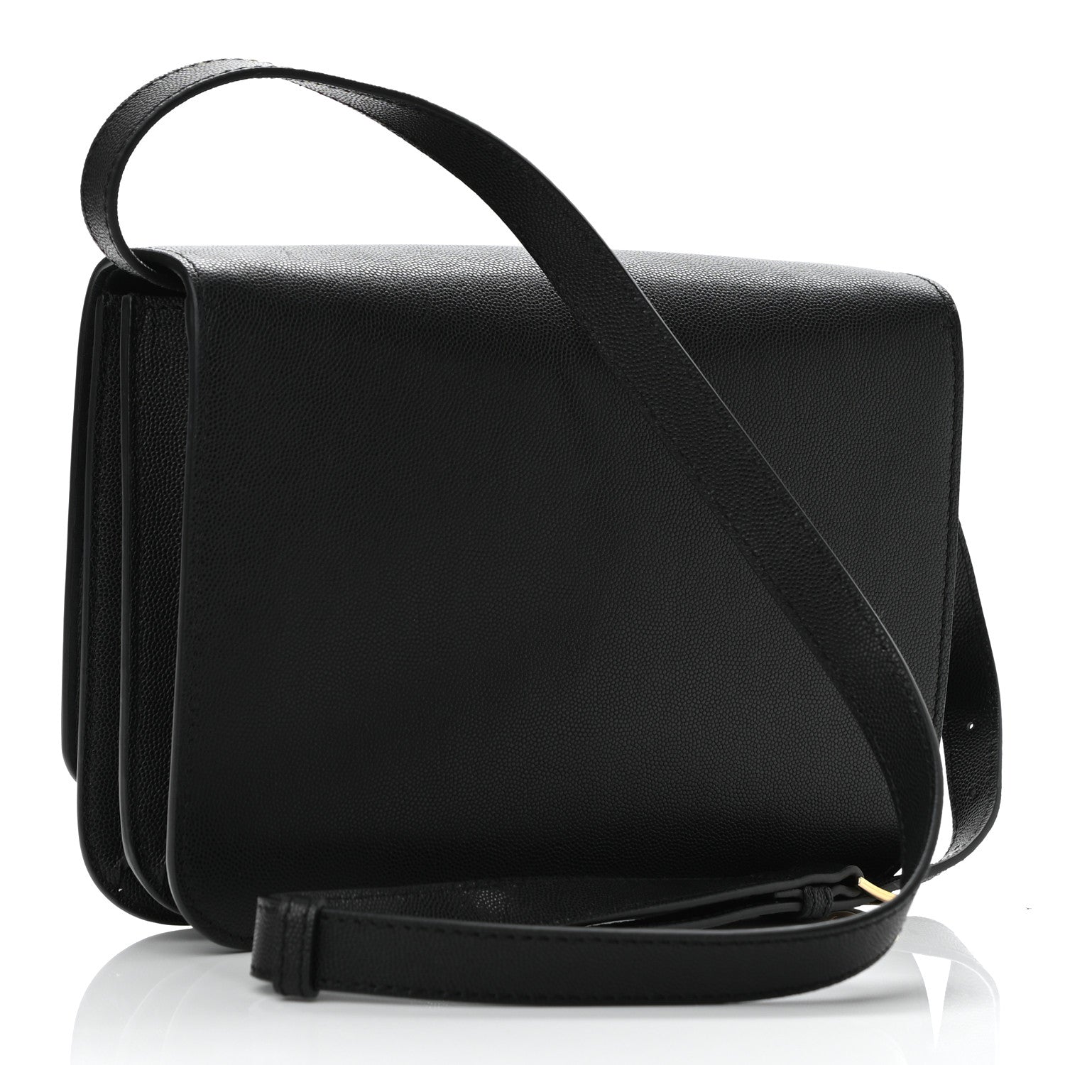 Burberry Grained Calfskin Medium TB Bag Black 3 of 9