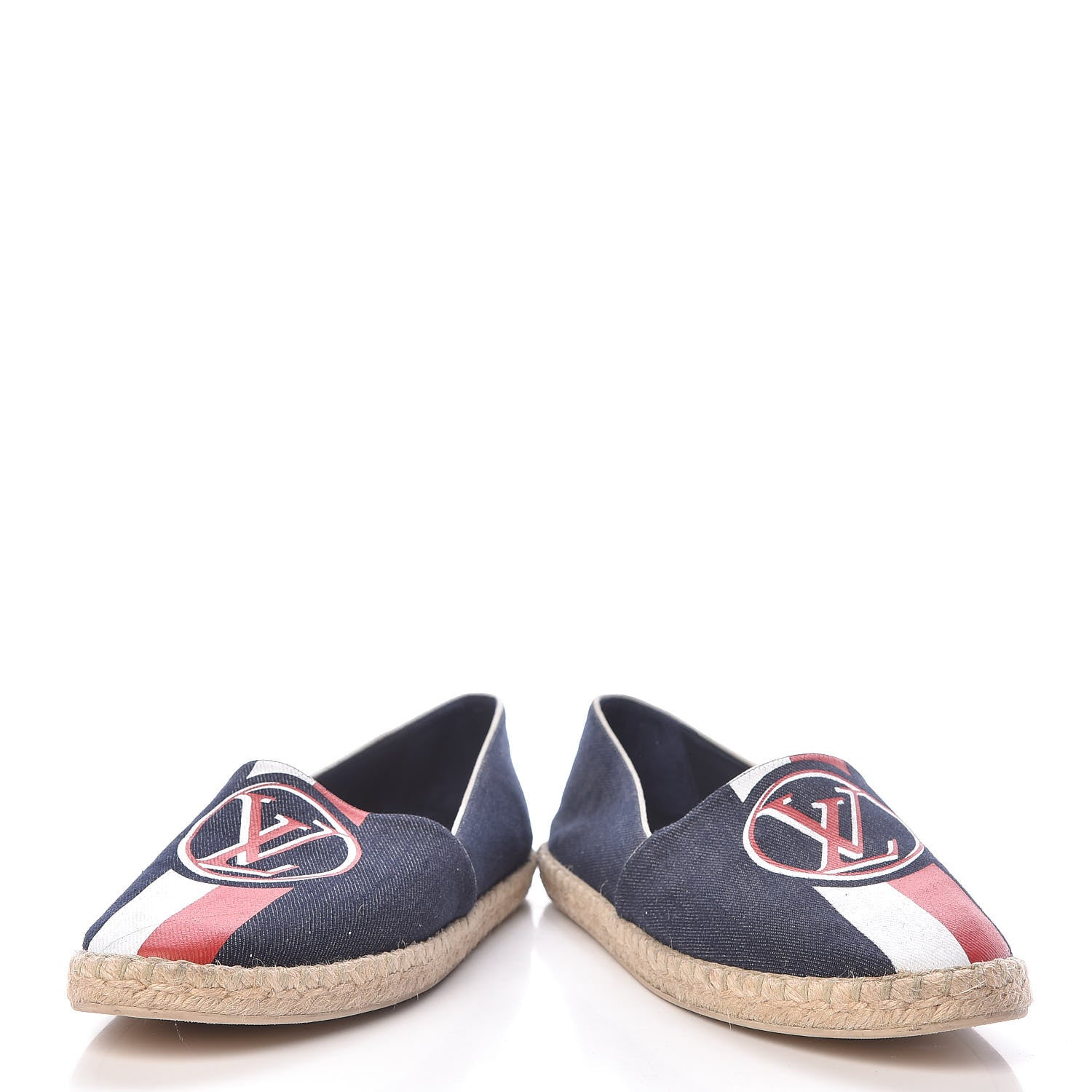 Louis Vuitton Canvas Postcard Espadrille Flats 41 13 of 13
