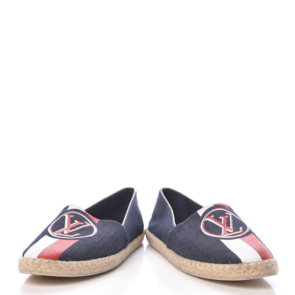 Louis Vuitton Canvas Postcard Espadrille Flats 41 13 of 13