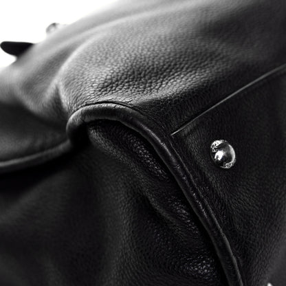 Prada Vitello Daino Top Handle Tote Black 15 of 39