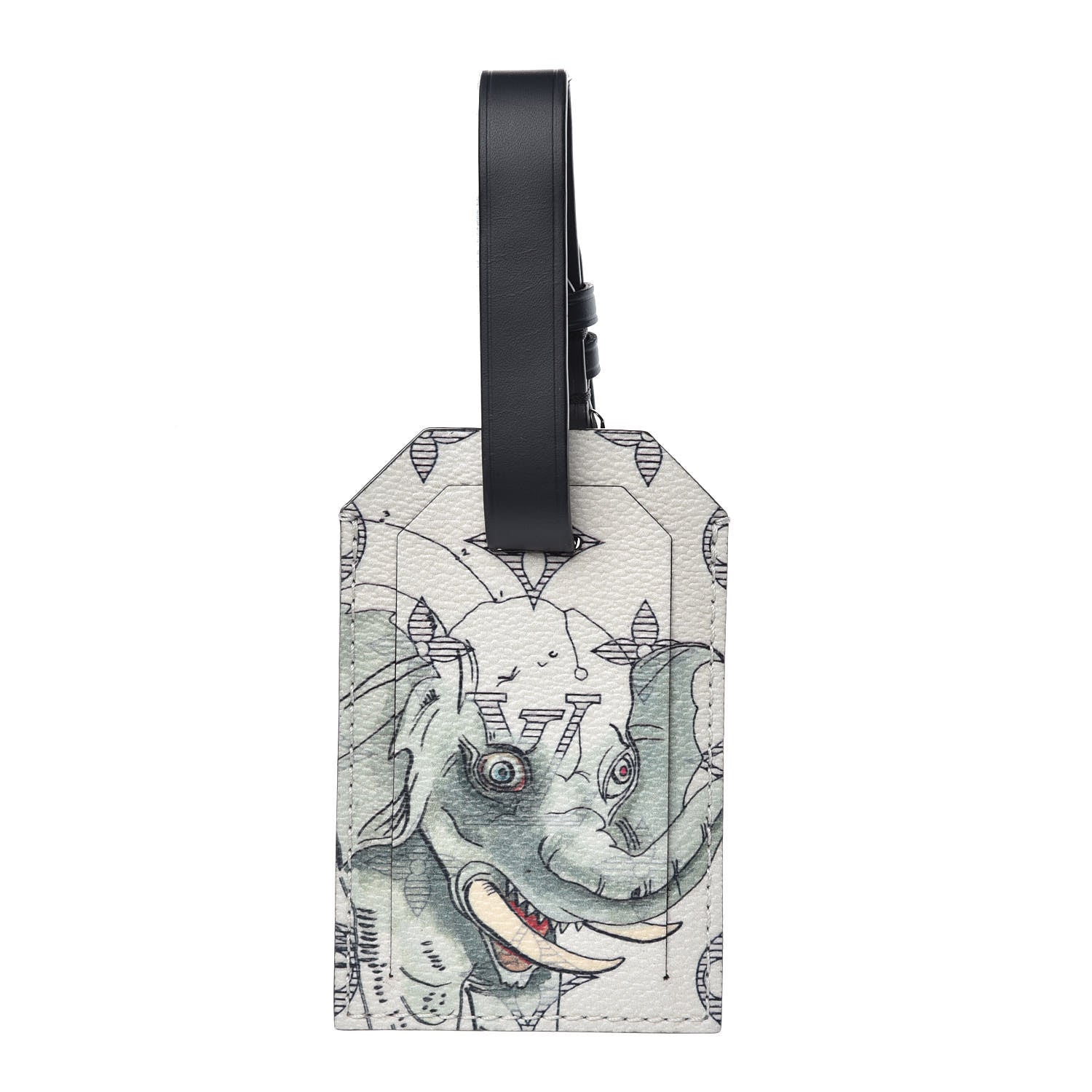 Louis Vuitton Savane Monogram Rhinoceros Chapman Luggage Tag 1 of 3
