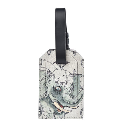 Louis Vuitton Savane Monogram Rhinoceros Chapman Luggage Tag 1 of 3