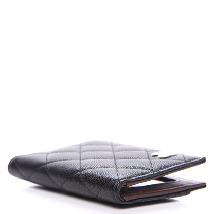 Chanel Caviar Quilted Card Holder Wallet Black 3 of 7