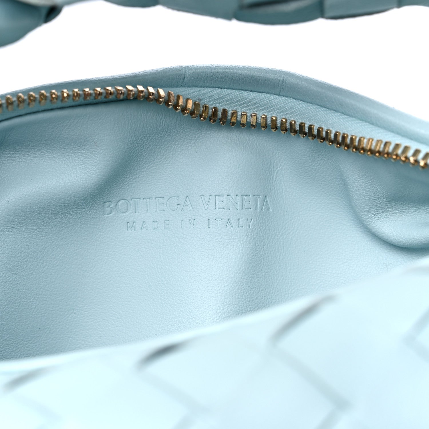 Bottega Veneta Nappa Intrecciato Mini Jodie Teal Washed 6 of 11