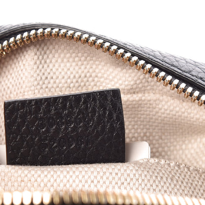 Gucci Pebbled Calfskin Small Soho Disco Bag Black 7 of 9