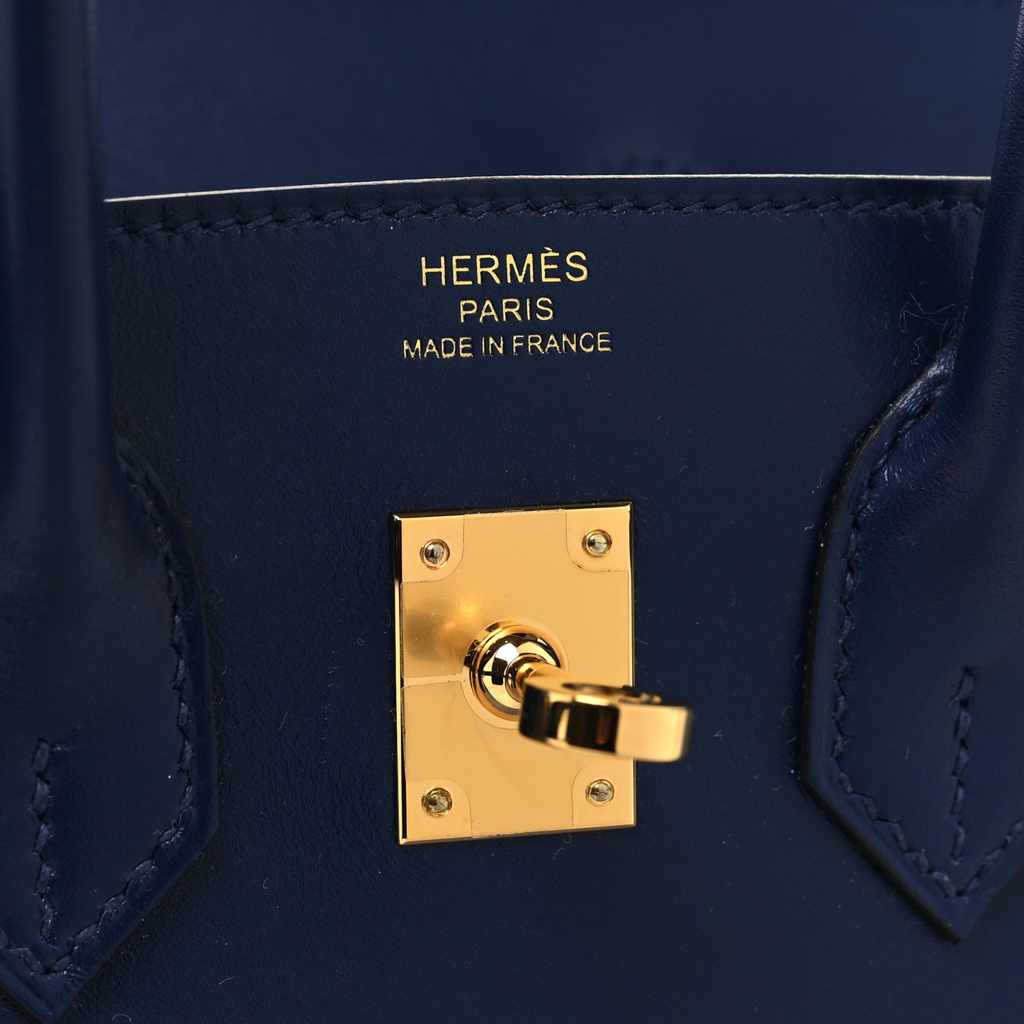 Tadelakt Birkin 25 Bleu Saphir