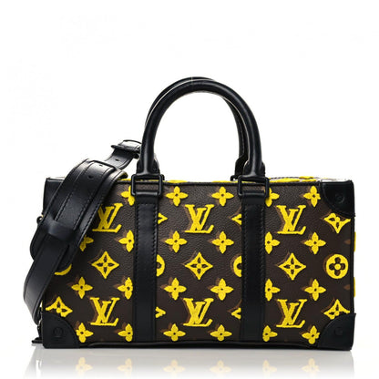 Louis Vuitton Monogram Tuffetage Speedy Trunk Jaune 1 of 11