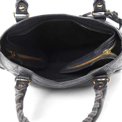 Balenciaga Agneau Giant 12 Gold Hardware Mini City Anthracite 5 of 14