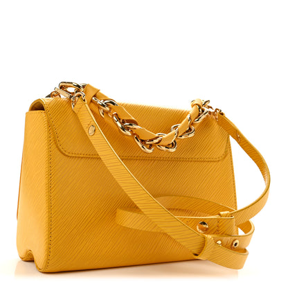 Louis Vuitton Epi Twist Shoulder Bag MM Sunflower 4 of 13