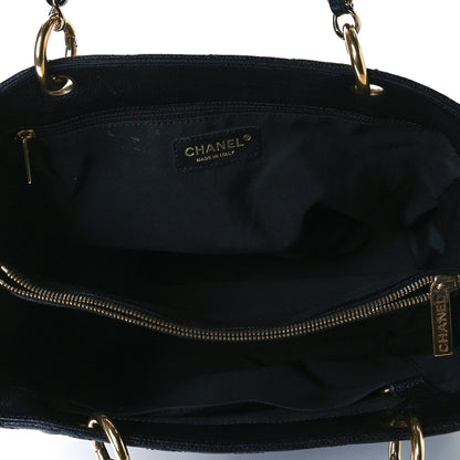 Chanel Caviar Quilted Grand Shopping Tote GST Black 6 of 8