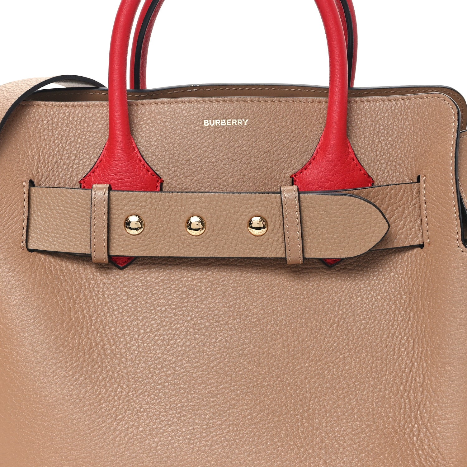 Burberry Marais Calfskin Small Belt Bag Dark Beige 8 of 11